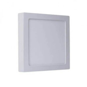 Plafon Led Sobrepor Quadrado 25W Branco Quente